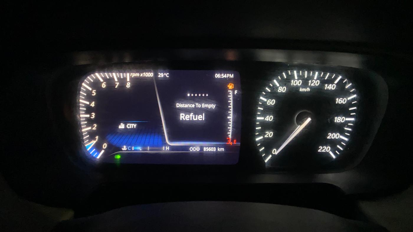 2022 Tata PUNCH CREATIVE  1.2 RTN DUAL TONE, Petrol, Manual, 85,586 km, Odometer Image