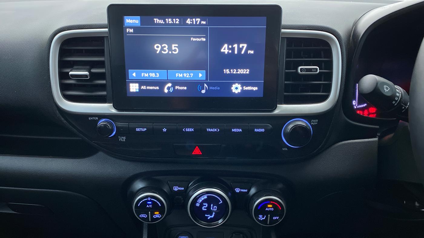 2020 Hyundai VENUE 1.0L Turbo GDI SX MT, Petrol, Manual, 60,219 km, Air Conditioner