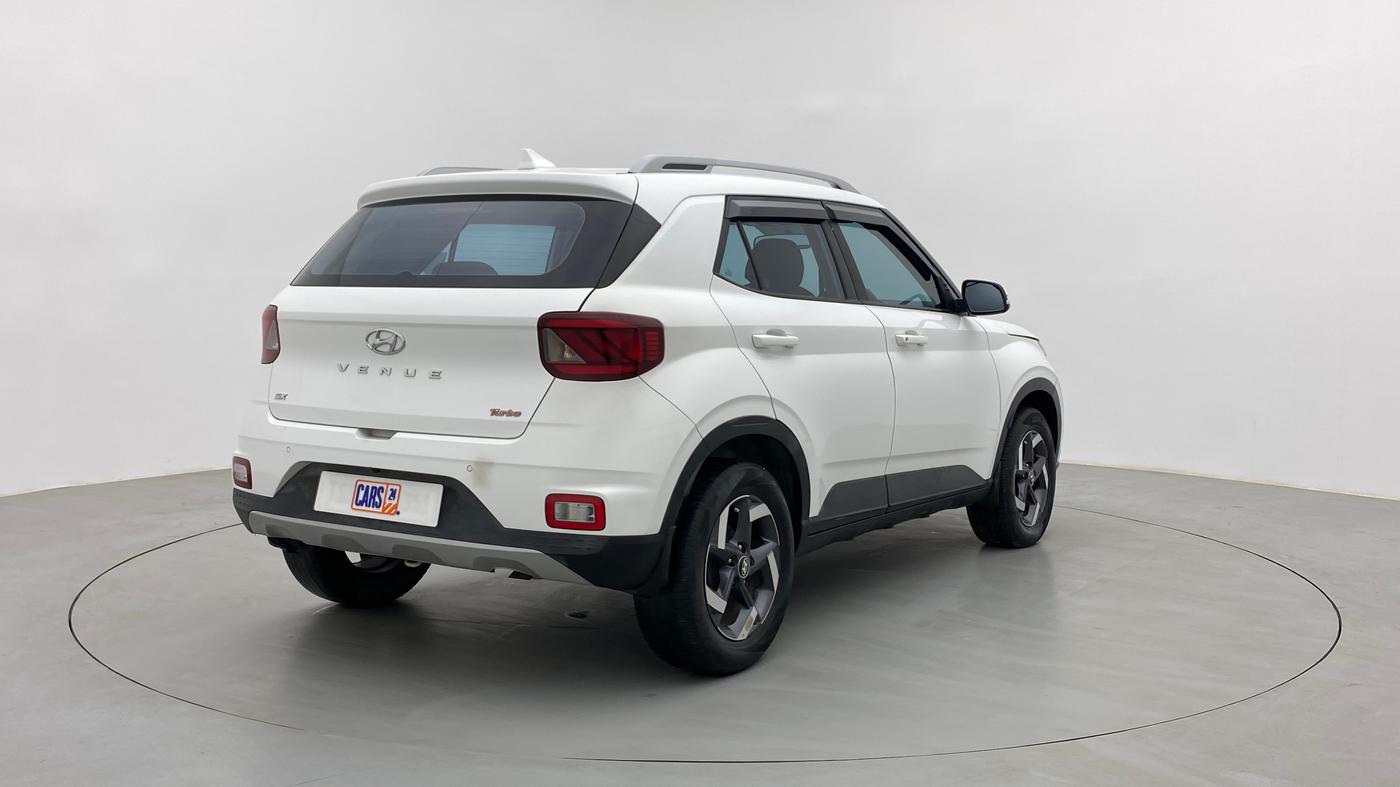 2020 Hyundai VENUE 1.0L Turbo GDI SX MT, Petrol, Manual, 60,219 km, Right Back Diagonal