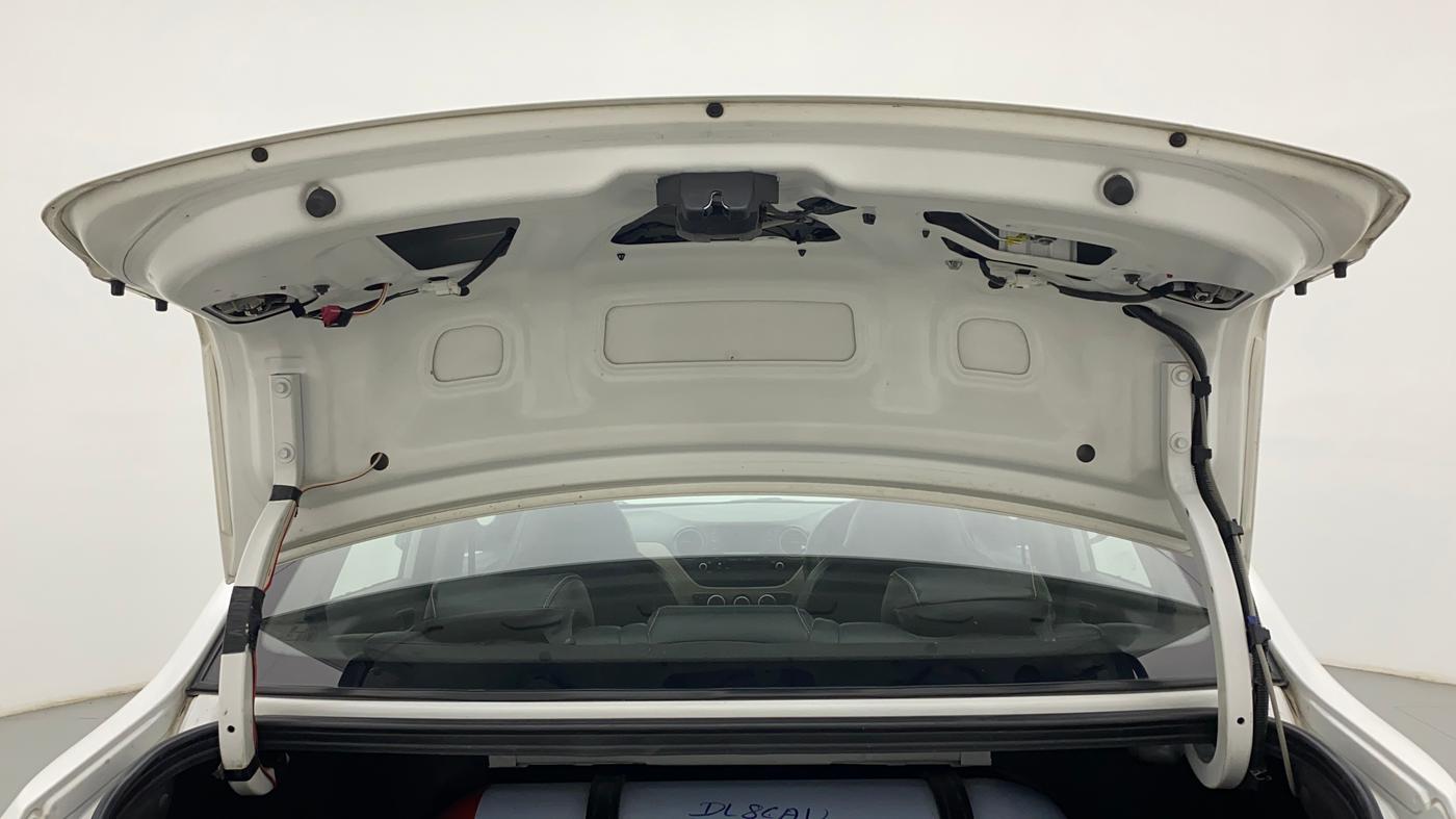 2018 Hyundai Xcent E+, CNG, Manual, 57,279 km, Boot Door Open
