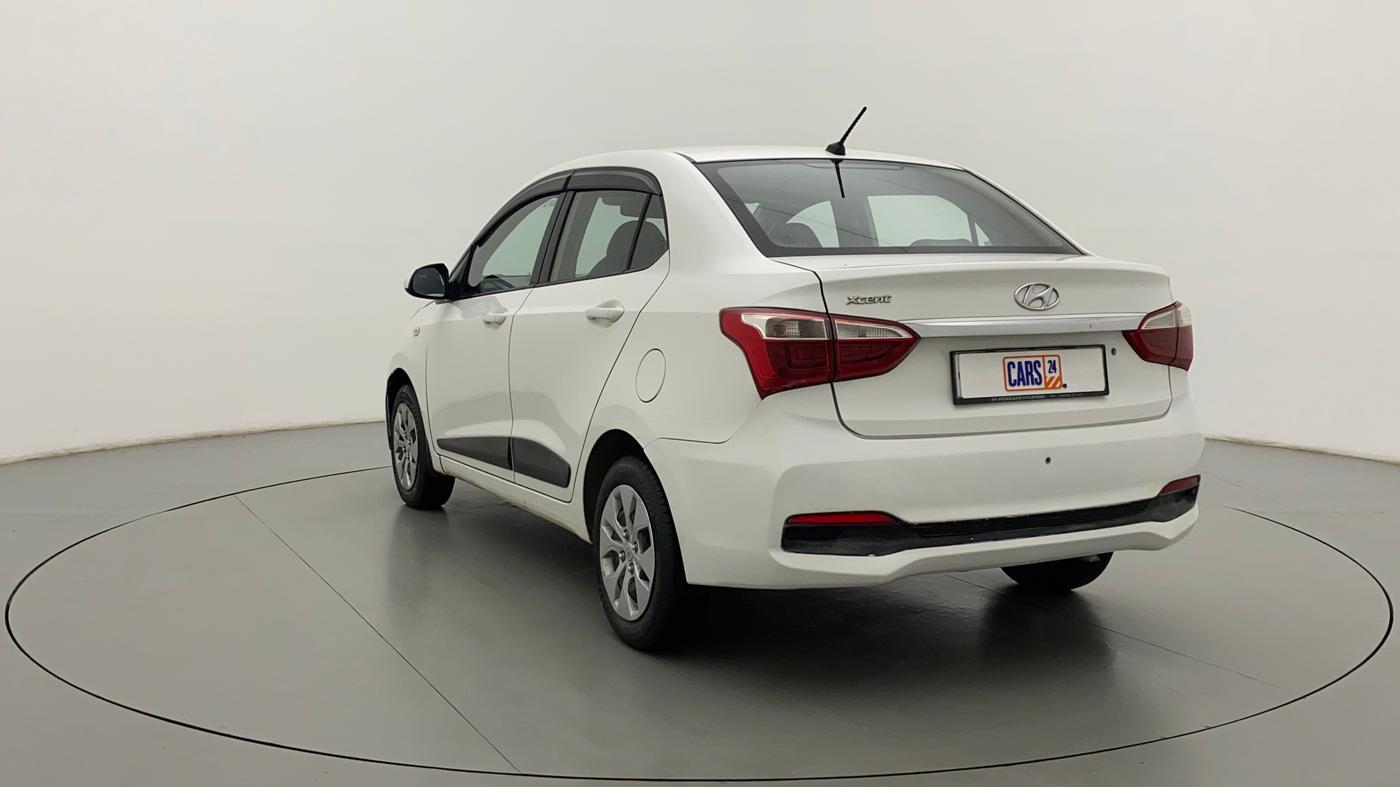 2018 Hyundai Xcent E+, CNG, Manual, 57,279 km, Left Back Diagonal