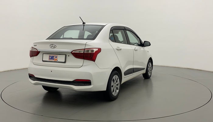 2018 Hyundai Xcent E+, CNG, Manual, 57,279 km, Right Back Diagonal