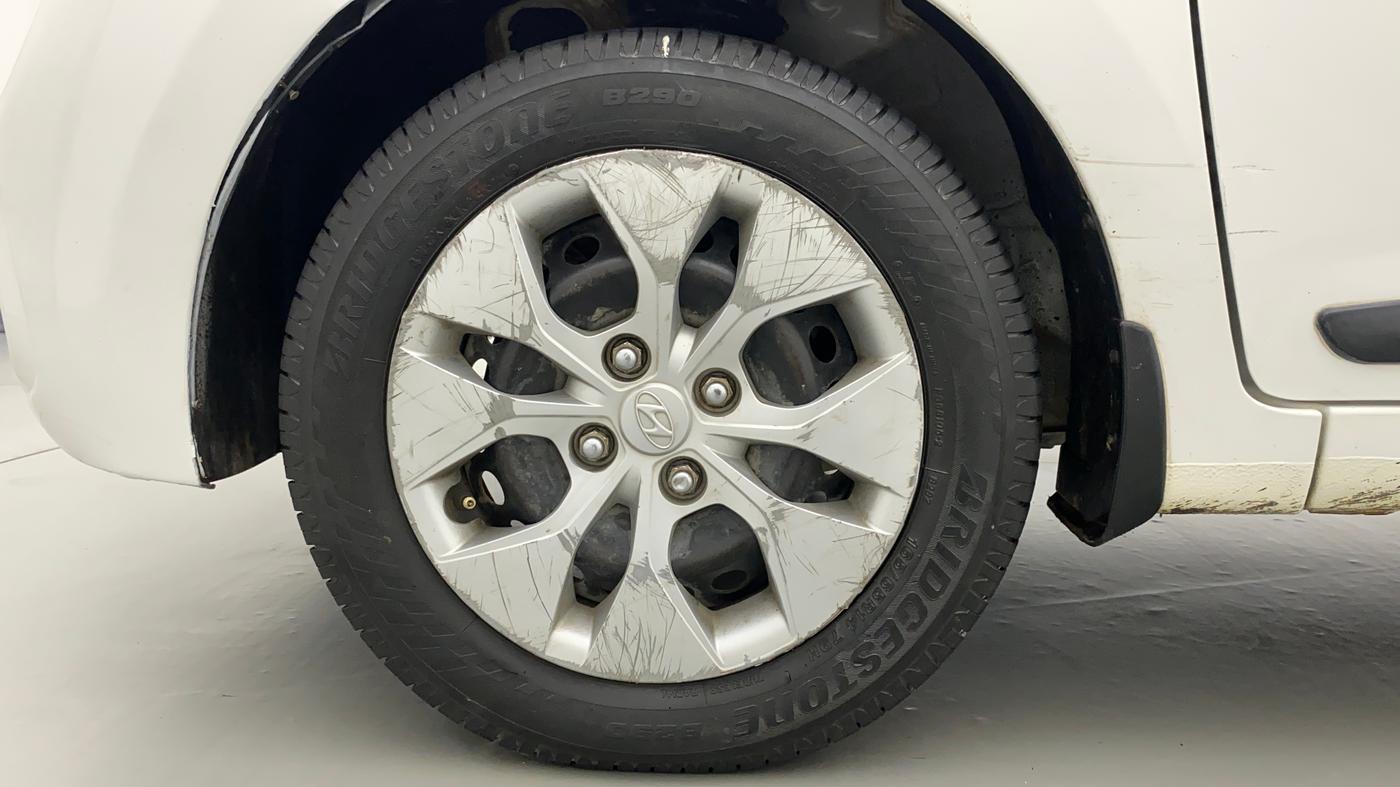 2018 Hyundai Xcent E+, CNG, Manual, 57,279 km, Left Front Wheel