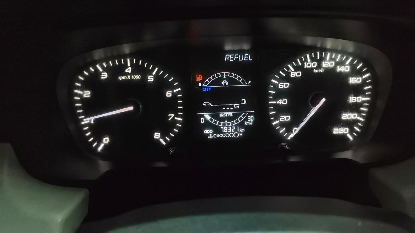 2022 Tata PUNCH PURE MT, Petrol, Manual, 78,306 km, Odometer Image