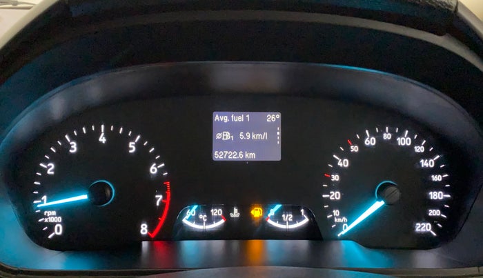 2018 Ford Ecosport TITANIUM 1.5L PETROL, Petrol, Manual, 52,714 km, Odometer Image