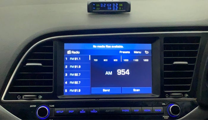 2017 Hyundai New Elantra 2.0 SX(O) AT PETROL, Petrol, Automatic, 76,064 km, Infotainment System