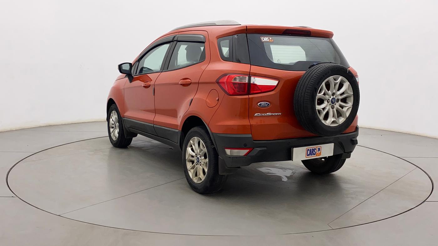 2017 Ford Ecosport TITANIUM+ 1.5L DIESEL, Diesel, Manual, 78,967 km, Left Back Diagonal