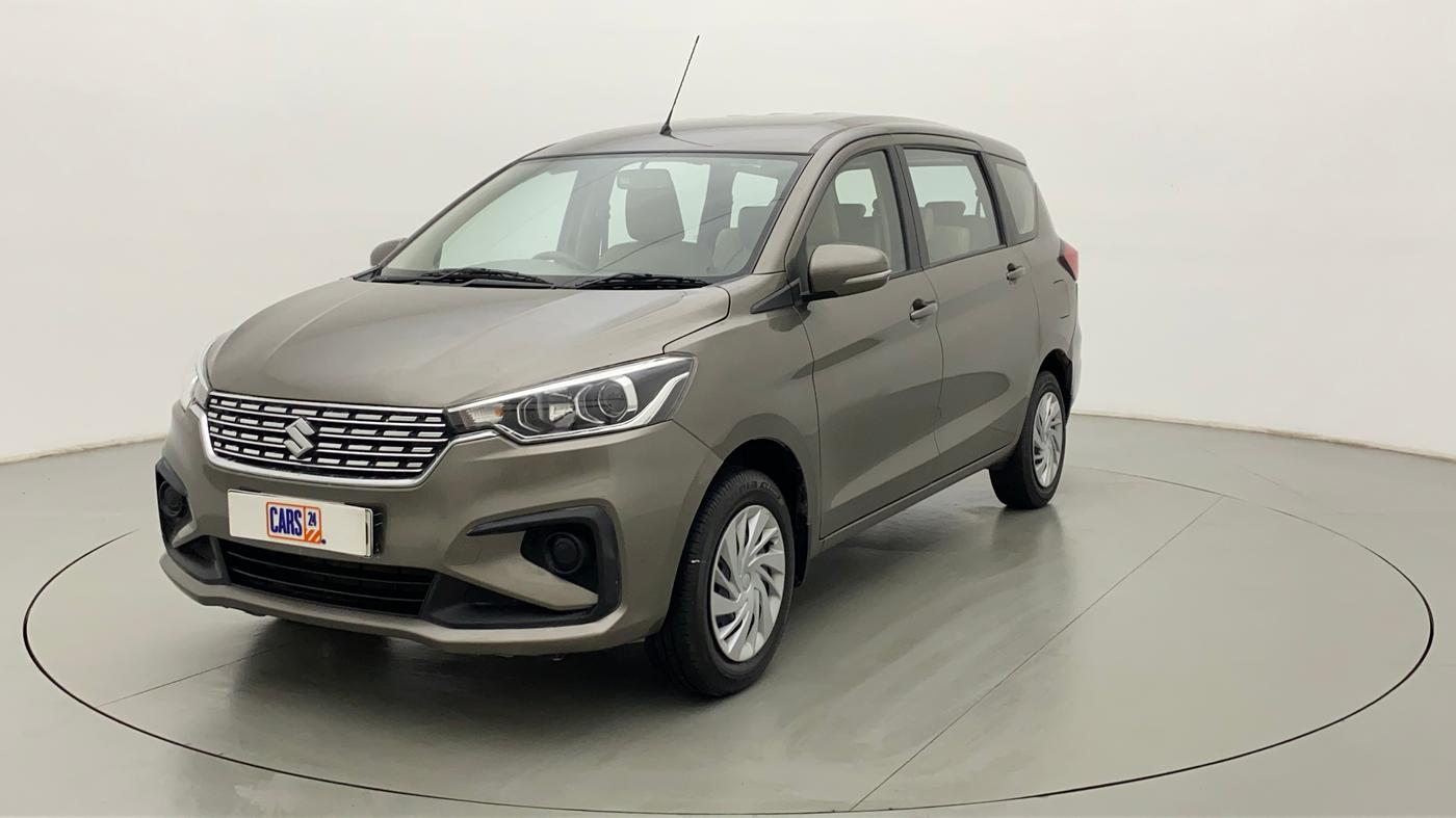 2021 Maruti Ertiga VXI CNG, CNG, Manual, 9,085 km, Left Front Diagonal