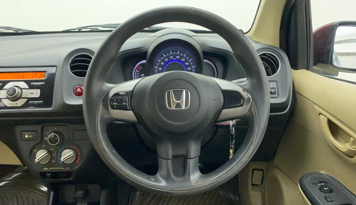 2015 Honda Amaze 1.2L I-VTEC S, Petrol, Manual, 76,069 km, Steering Wheel Close Up