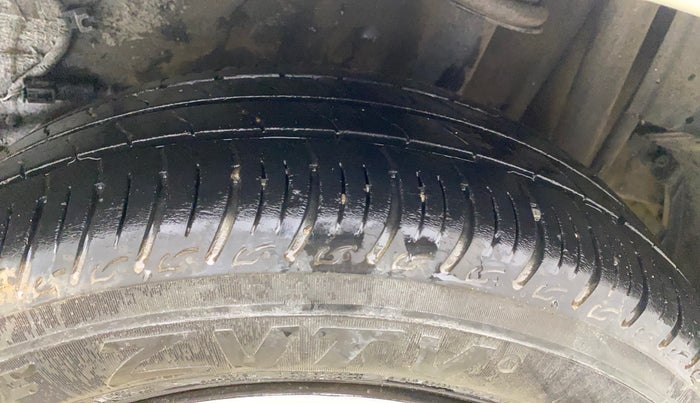 2023 Tata Tiago XTA PETROL, Petrol, Automatic, 36,743 km, Left Rear Tyre Tread