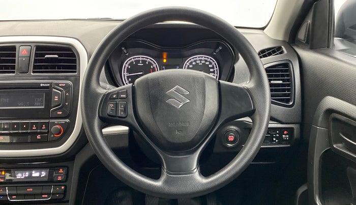 2021 Maruti Vitara Brezza VXI, Petrol, Manual, 3,908 km, Steering Wheel Close Up