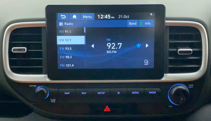 2019 Hyundai VENUE SX PLUS 1.0 TURBO DCT, Petrol, Automatic, 32,596 km, Infotainment System