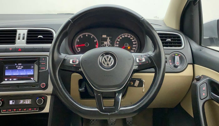 2016 Volkswagen Polo HIGHLINE1.2L, Petrol, Manual, 63,019 km, Steering Wheel Close Up
