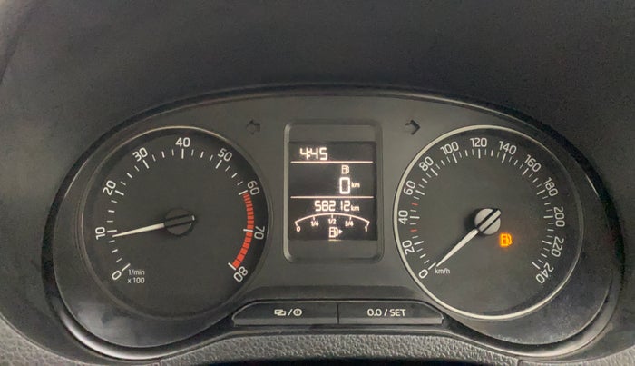 2019 Skoda Rapid STYLE 1.6 MPI, Petrol, Manual, 58,211 km, Odometer Image