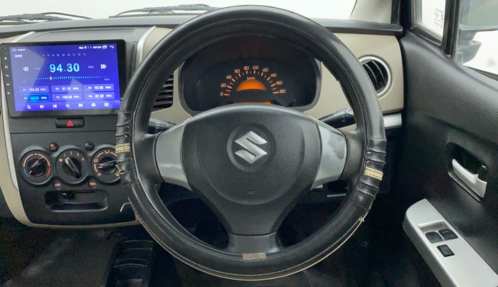 2014 Maruti Wagon R 1.0 LXI CNG, CNG, Manual, 90,813 km, Steering Wheel Close Up