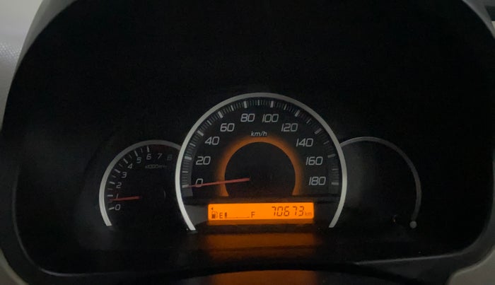 2014 Maruti Wagon R 1.0 VXI, Petrol, Manual, 70,654 km, Odometer Image