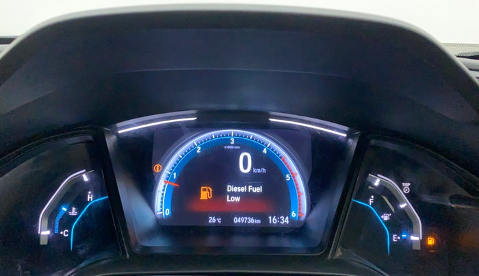 2019 Honda Civic 1.6L I-DTEC VX MT, Diesel, Manual, 50,016 km, Odometer Image