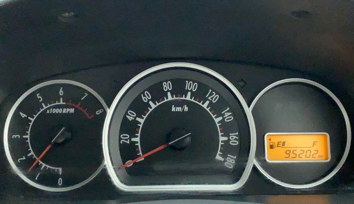 2011 Maruti Alto K10 VXI, Petrol, Manual, 95,201 km, Odometer Image