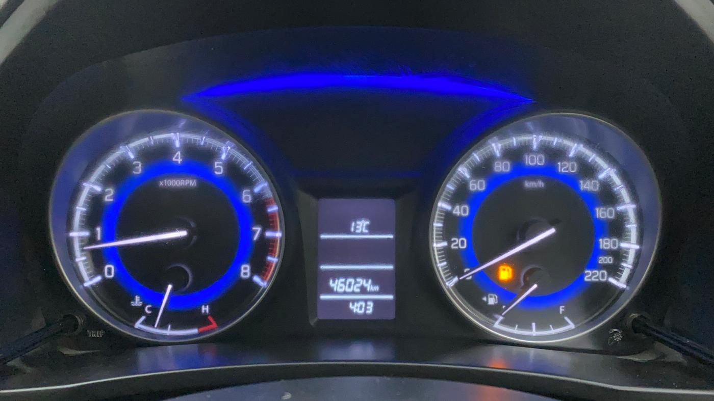 2016 Maruti Baleno DELTA PETROL 1.2, Petrol, Manual, 46,163 km, Odometer Image