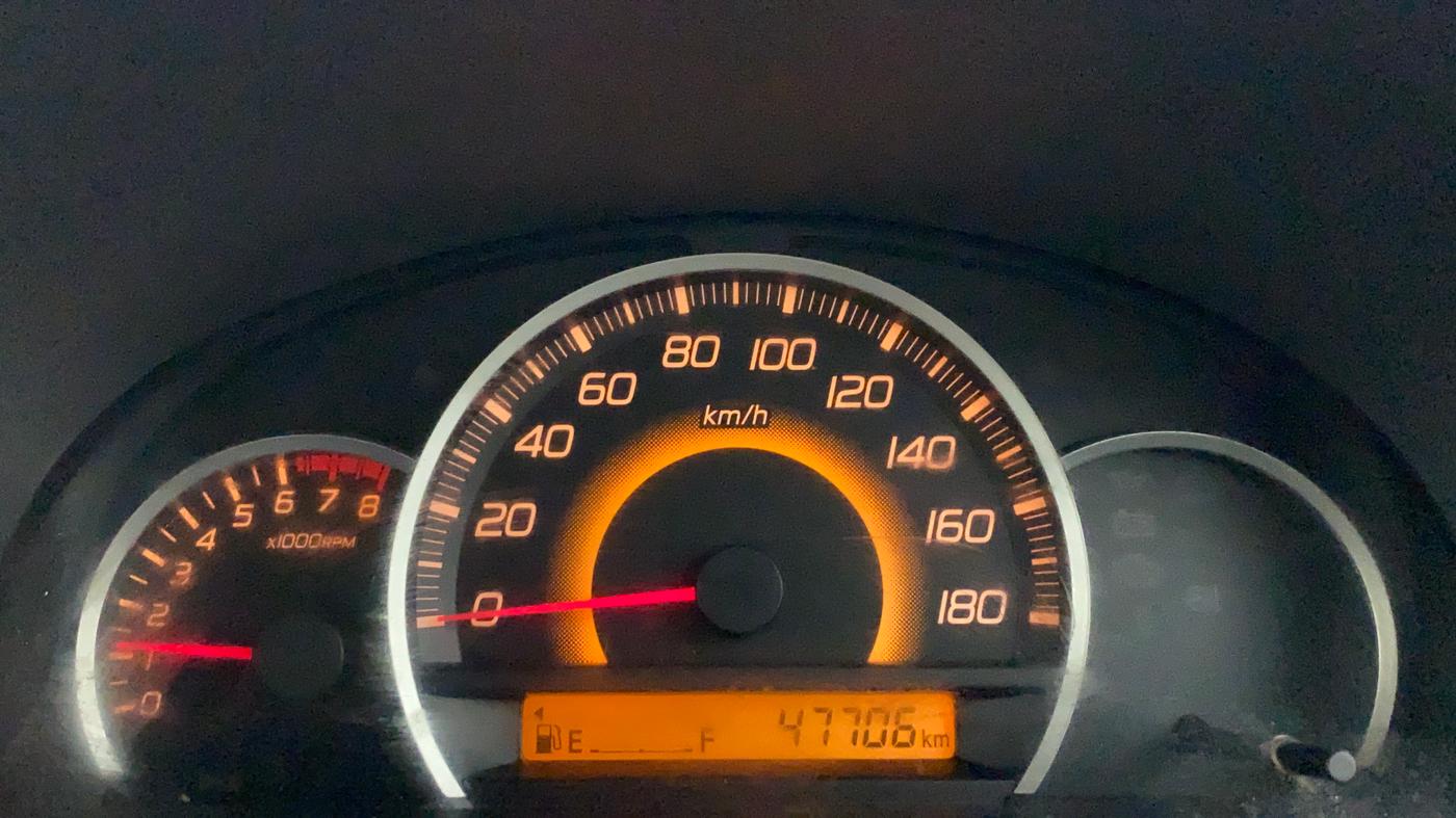2011 Maruti Wagon R 1.0 VXI, Petrol, Manual, 47,816 km, Odometer Image