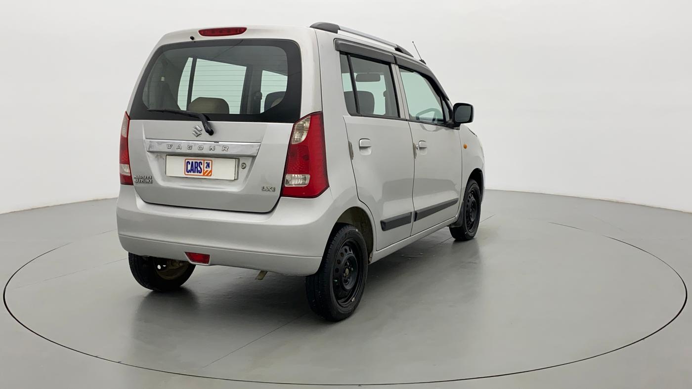 2011 Maruti Wagon R 1.0 VXI, Petrol, Manual, 47,816 km, Right Back Diagonal