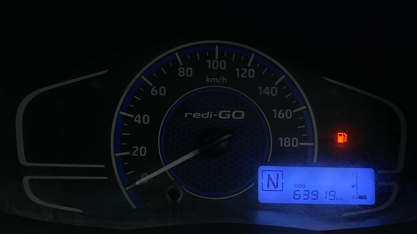 2020 Datsun Redi Go T(O) 1.0 AMT, Petrol, Automatic, 63,915 km, Odometer Image