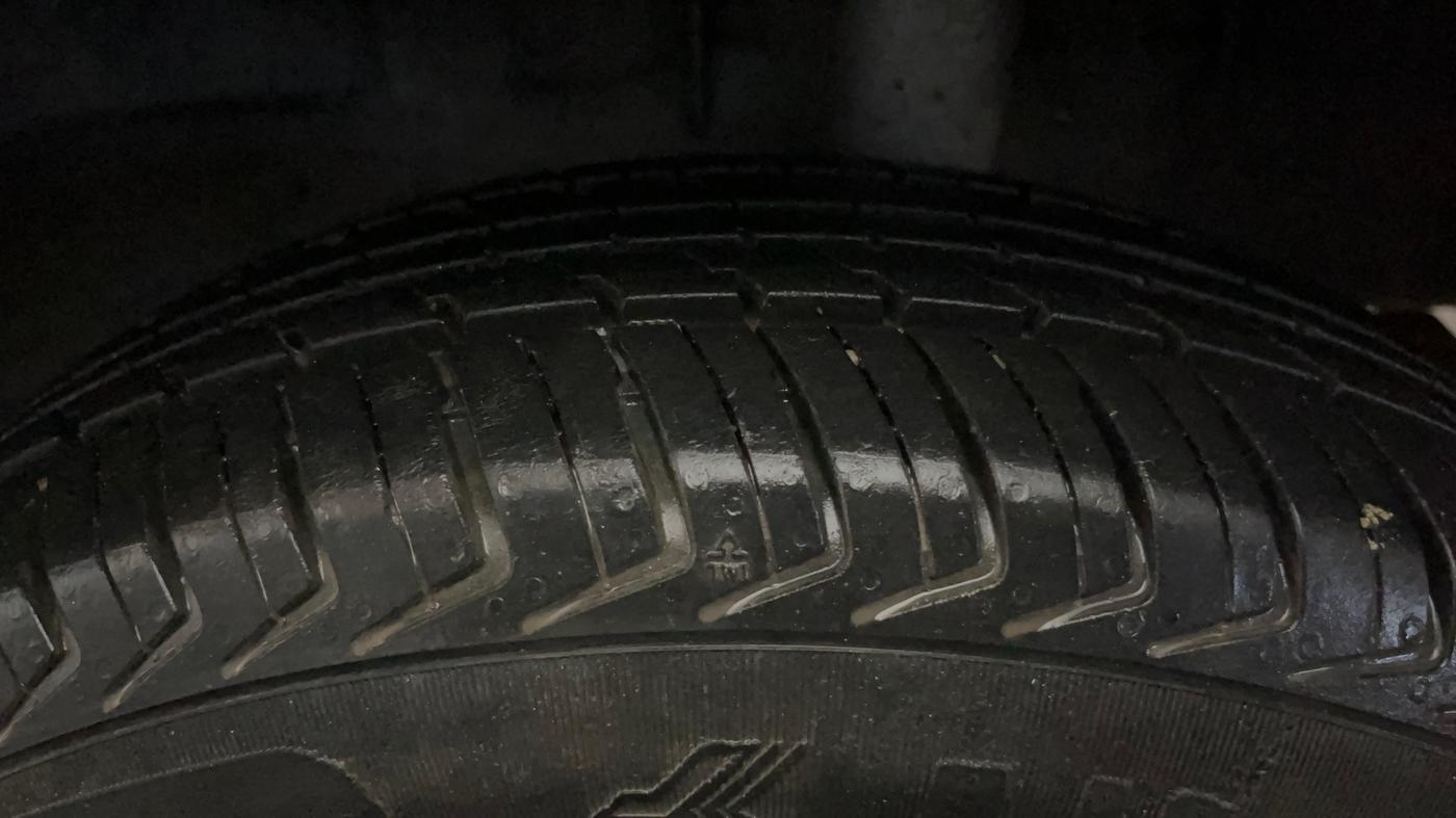 2018 Renault Kwid RXT 0.8, Petrol, Manual, 62,282 km, Left Rear Tyre Tread