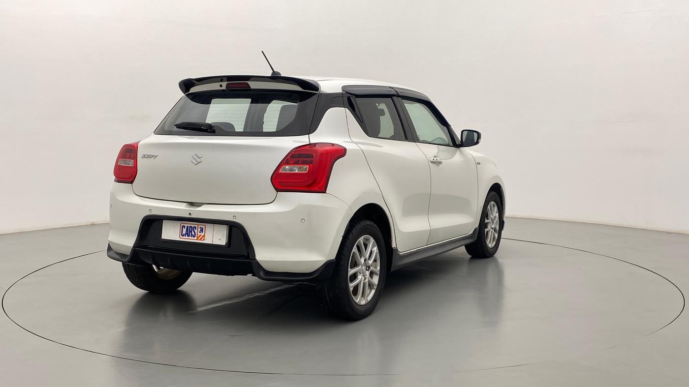 2018 Maruti Swift ZDI AMT, Diesel, Automatic, 87,529 km, Right Back Diagonal