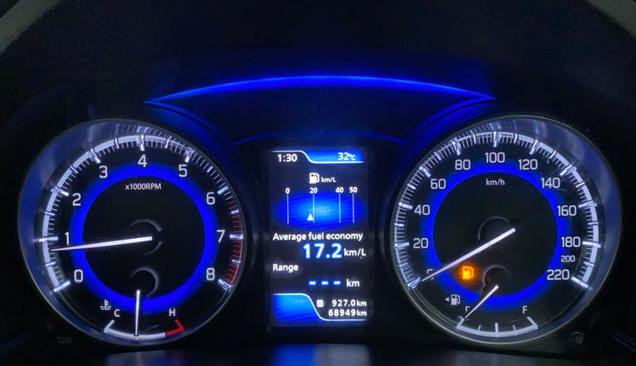2017 Maruti Baleno ZETA PETROL 1.2, Petrol, Manual, 69,061 km, Odometer Image