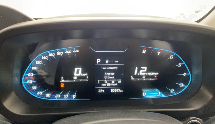 2021 Hyundai NEW I20 ASTA 1.0 GDI TURBO DCT, Petrol, Automatic, 50,382 km, Odometer Image