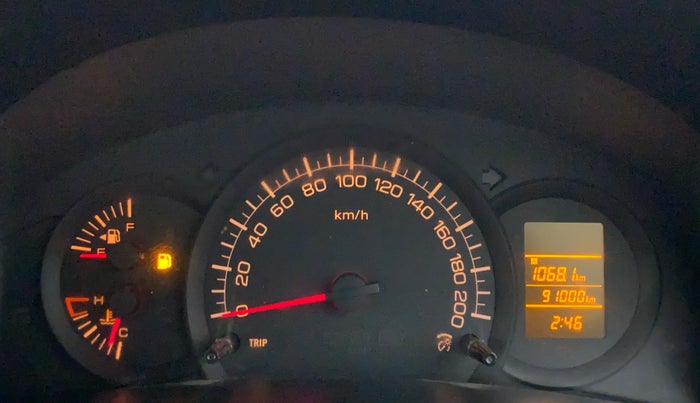 2013 Maruti Swift LXI D, Petrol, Manual, 91,102 km, Odometer Image