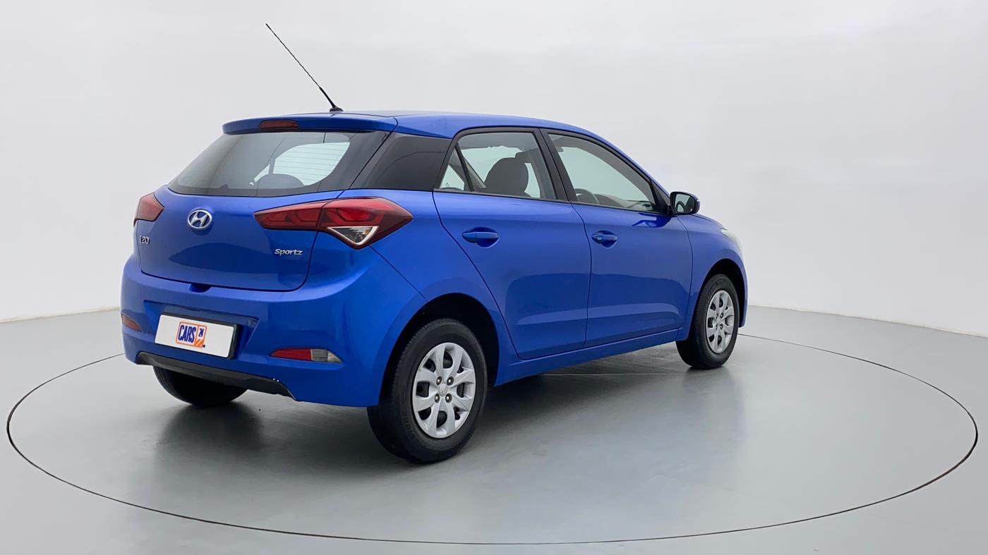 2017 Hyundai Elite i20 SPORTZ 1.2, Petrol, Manual, 31,359 km, Right Back Diagonal