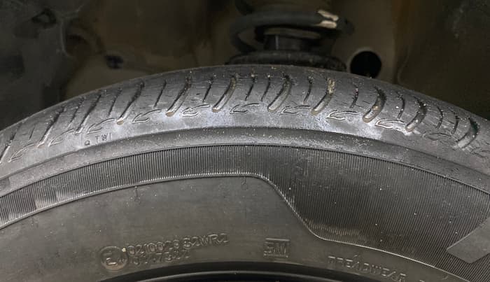 2021 Maruti S PRESSO VXI, Petrol, Manual, 43,702 km, Left Front Tyre Tread