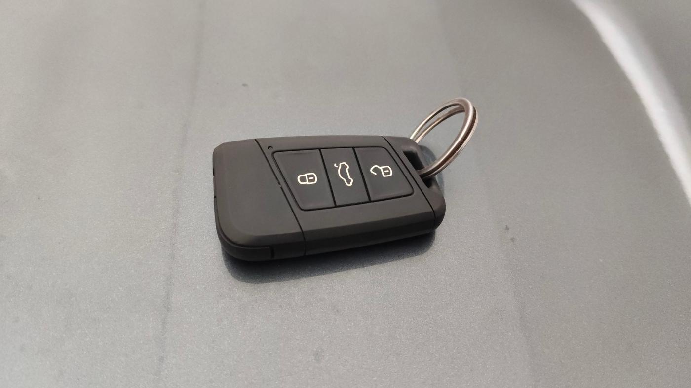 2019 Skoda Kodiaq L&K 2.0 TDI 4X4 AT, Diesel, Automatic, 1,42,183 km, Key Close Up