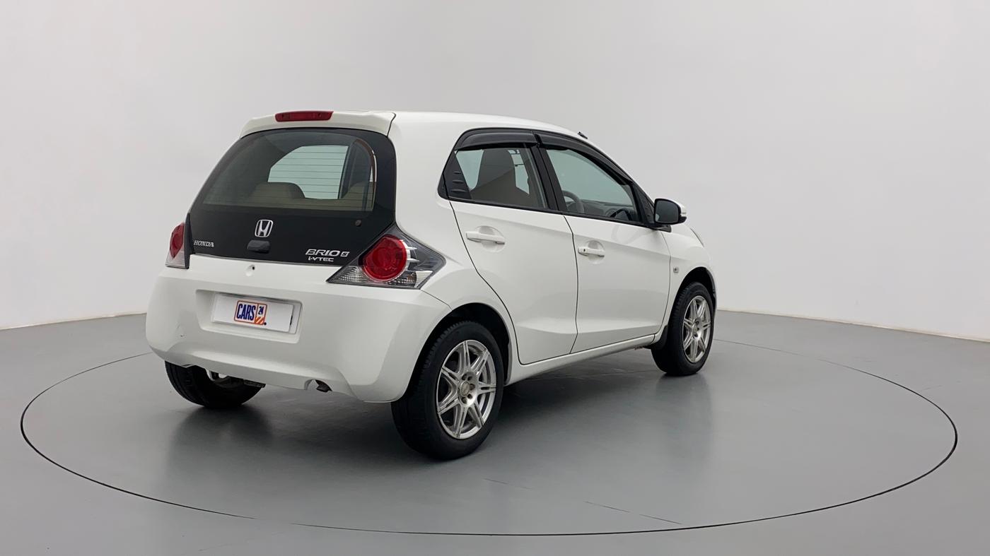 2015 Honda Brio 1.2 S MT I VTEC, Petrol, Manual, 70,455 km, Right Back Diagonal