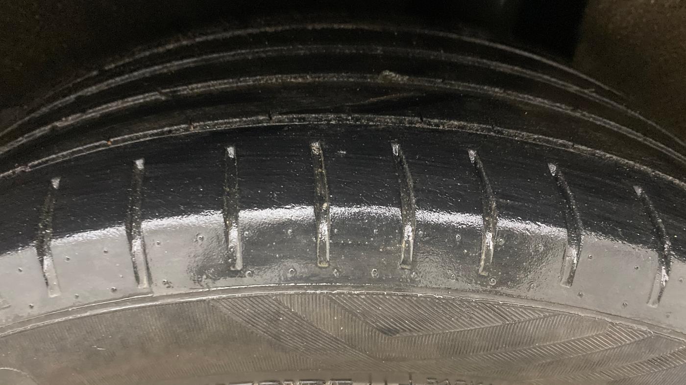 2021 Maruti Baleno ZETA PETROL 1.2, Petrol, Manual, 61,273 km, Left Rear Tyre Tread