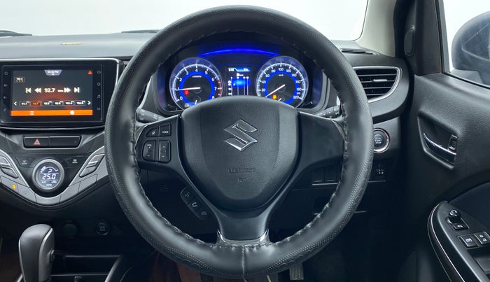 2021 Maruti Baleno ZETA 1.2 K12 CVT, Petrol, Automatic, 9,039 km, Steering Wheel Close Up