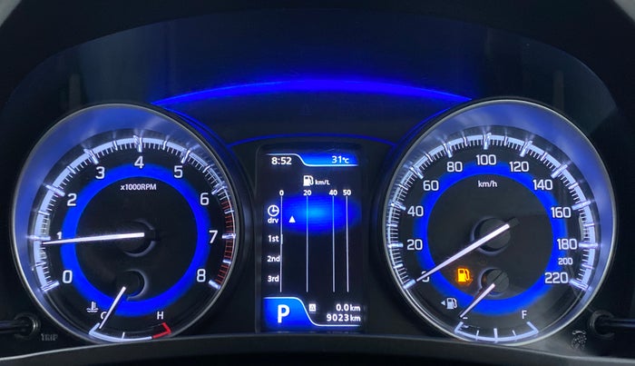 2021 Maruti Baleno ZETA 1.2 K12 CVT, Petrol, Automatic, 9,039 km, Odometer Image