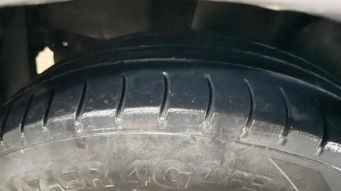 2019 Tata Tiago XZA PETROL, Petrol, Automatic, 1,01,628 km, Right Rear Tyre Tread