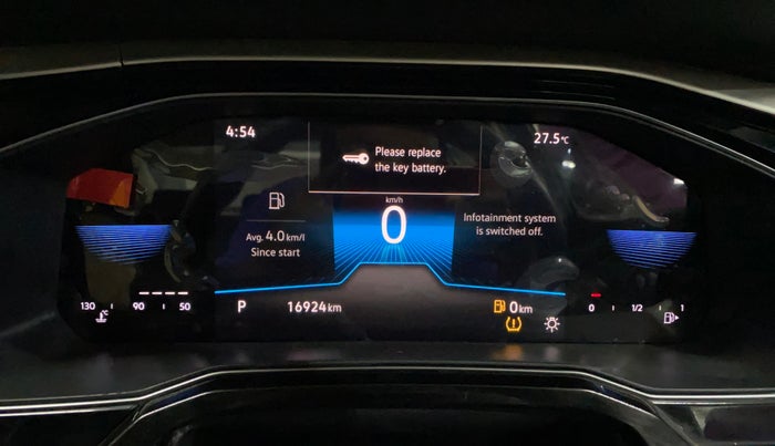 2022 Volkswagen VIRTUS TOPLINE TSI 1.0 AT, Petrol, Automatic, 16,917 km, Odometer Image