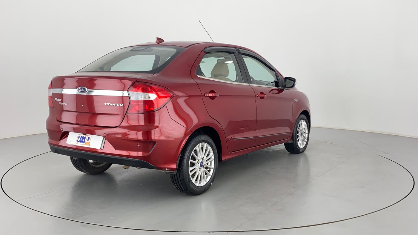 2019 Ford Figo Aspire 1.2 TITANIUM+ PETROL, Petrol, Manual, 11,852 km, Right Back Diagonal