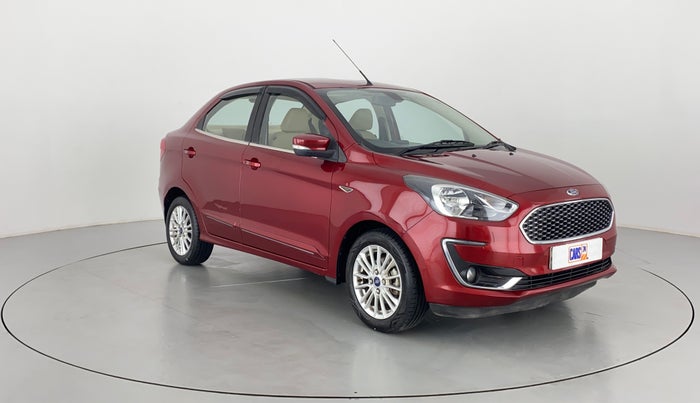 2019 Ford Figo Aspire 1.2 TITANIUM+ PETROL, Petrol, Manual, 11,852 km, Right Front Diagonal