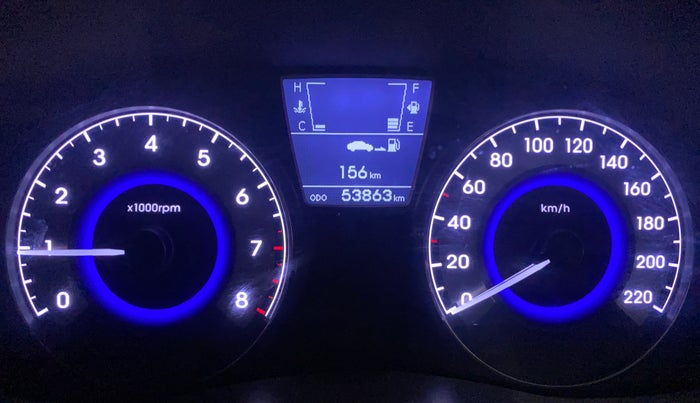 2015 Hyundai Verna FLUIDIC 4S 1.6 VTVT S(O), Petrol, Manual, 53,855 km, Odometer Image