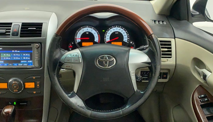 2012 Toyota Corolla Altis VL AT PETROL, Petrol, Automatic, 60,438 km, Steering Wheel Close Up