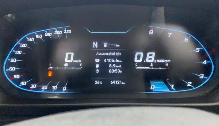 2021 Hyundai NEW I20 N LINE N6 1.0 TURBO GDI IMT, Petrol, Manual, 64,119 km, Odometer Image
