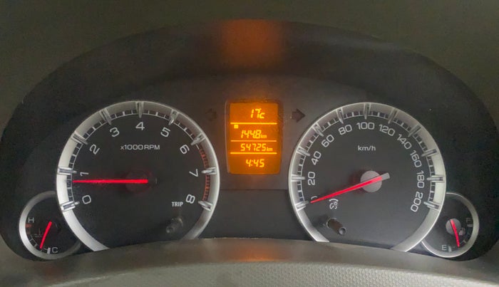 2014 Maruti Ertiga ZXI, Petrol, Manual, 54,724 km, Odometer Image