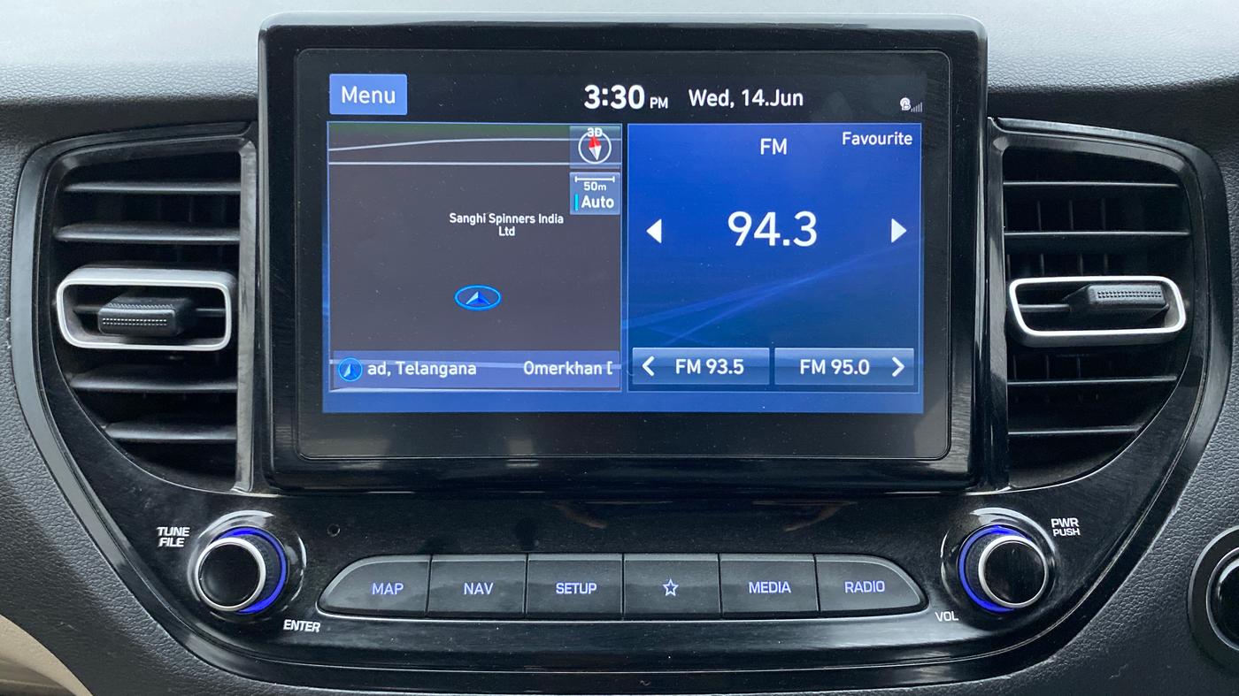 2022 Hyundai Verna SX (O) 1.5 VTVT IVT, Petrol, Automatic, 10,320 km, Infotainment System