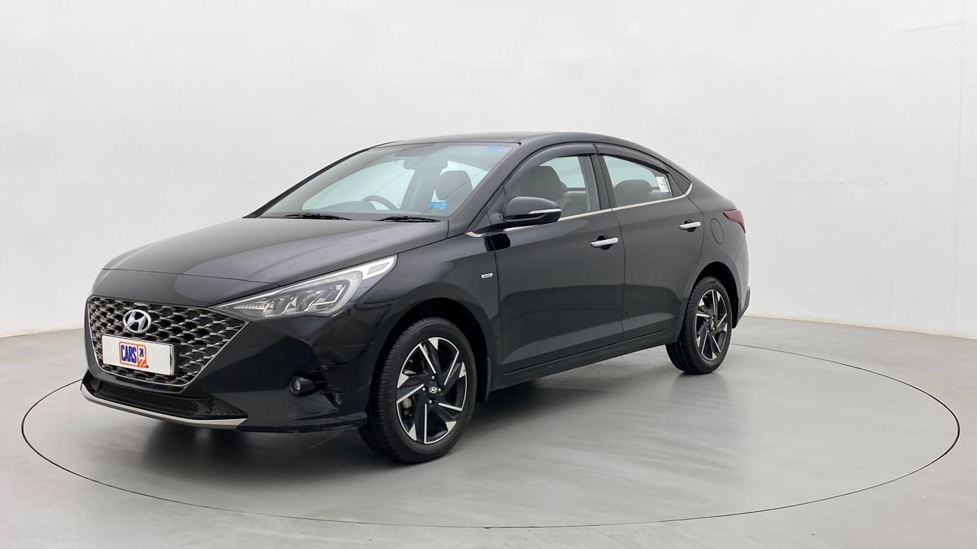 2022 Hyundai Verna SX (O) 1.5 VTVT IVT, Petrol, Automatic, 10,320 km, Left Front Diagonal
