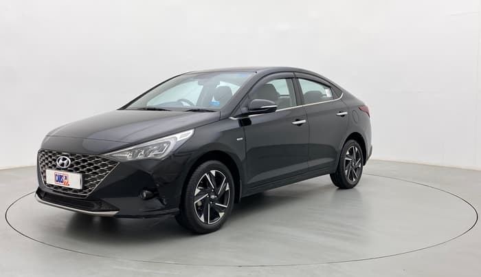 2022 Hyundai Verna SX (O) 1.5 VTVT IVT, Petrol, Automatic, 10,320 km, Left Front Diagonal