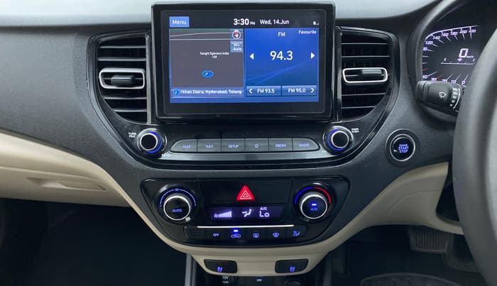 2022 Hyundai Verna SX (O) 1.5 VTVT IVT, Petrol, Automatic, 10,320 km, Air Conditioner